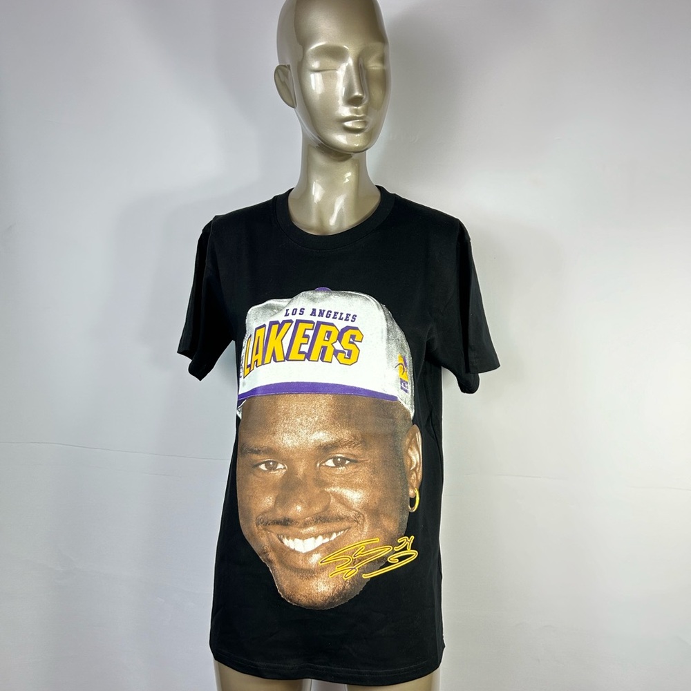 Shaquille O’Neal Los Angeles Lakers Big Bead Tee NWOT